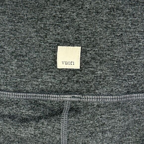 Vuori Pants Women's Medium Gray Charcoal Elevation Leggings - Picture 6 of 7